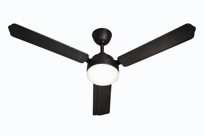 Dewon AURUM BLDC Ceiling Fan (1200mm) - Black & Wood Finish